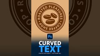 How to curve text in Photoshop