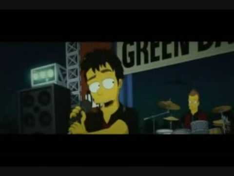 Green Day Simpsons