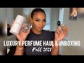 LUXURY PERFUME COLLECTION HAUL & UNBOXING 2021 | 10+ FRAGRANCES | LATIVIAP