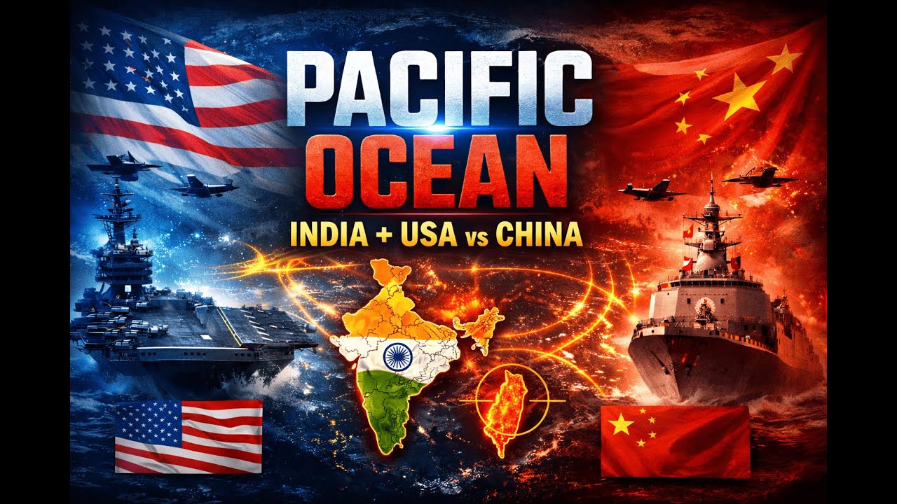 Pacific Ocean: 21st Century ka Asli Battlefield | India vs China vs USA