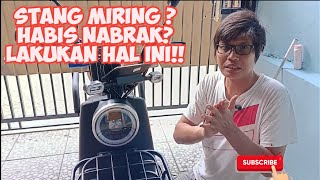 Tutorial Cara Memperbaiki Handle Stang Uwinfly DF-7 Miring