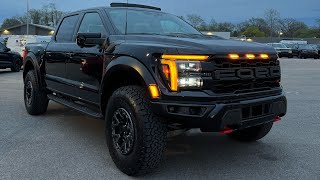 2024 Ford F150 Raptor R in Agate Black Metallic Full Walk Around!