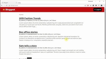 Basic Class Based Views - Try Django Class Based Views by building a blog - Part 1