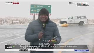 Eastern Cape Weather | Major national roads have now been closed due to heavy rains and snowfall