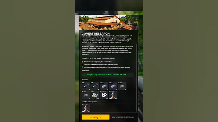 Covert Research/Reclamation | Quest Guide | Mithras | Patch 0.3 #grayzonewarfare