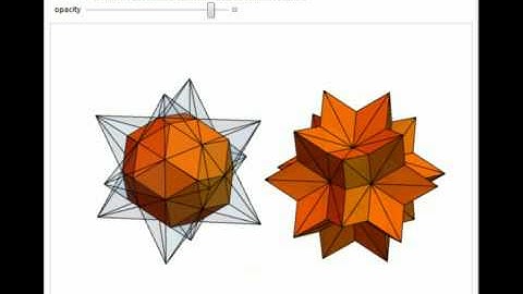 Dissection of Two Stellated Dodecahedra