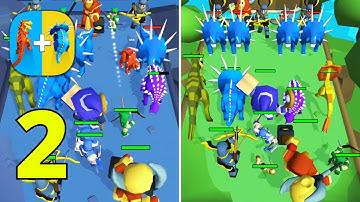 Merge Dinosaurs Master - Gameplay Walkthrough Part 2 (Android, iOS)