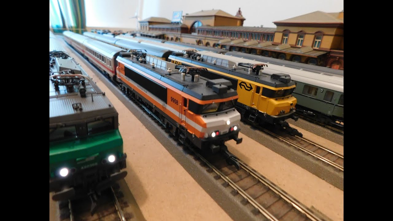 Roco Ho Dcc Model Train Layout Update 266 Locon 9908 - YouTube