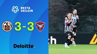 KR 3-3 Valur | Reykjavíkur liðin skildu jöfn í fjörugum leik | 2025