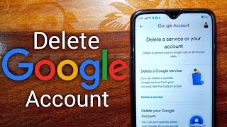 How to delete google account permanently 2022 || Google account ko permanently delete kaise kare