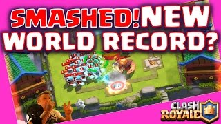 Clash Royale  - Ice Wizard WORLD RECORD BROKEN!!!