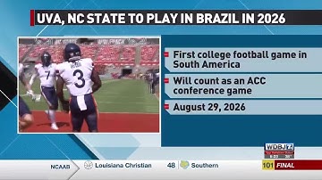 UVA Football to Play International Game in 2026