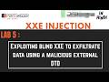 XXE Lab 5 | Exfiltrate Data using a malcious Ex. DTD |  PortSwigger | In Hindi