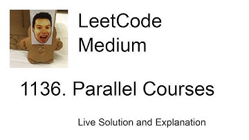 1136. Parallel Courses (Leetcode Medium)