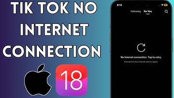 How to Fix TikTok No Internet Connection Tap to Retry on iPhone | 2024