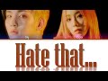 KEY (키) - &#39;HATE THAT...&#39; (Feat. TAEYEON) (Color Coded Lyrics Eng/Rom/Han/가사)