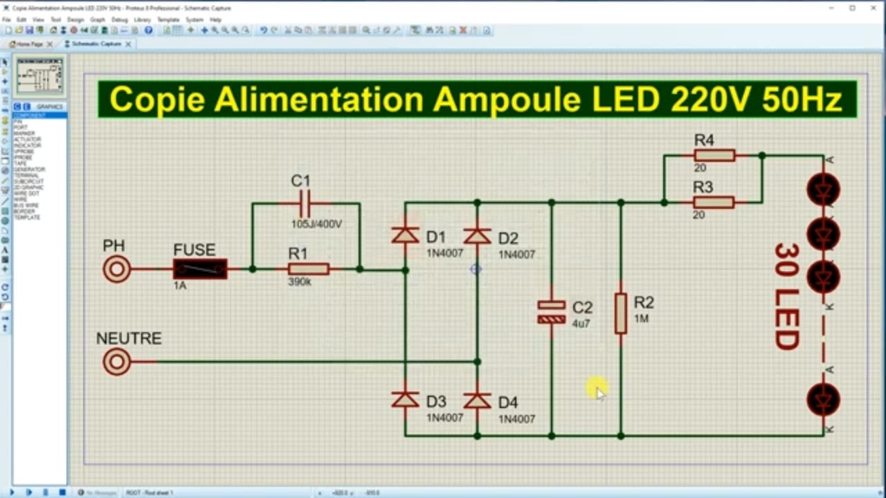 Brancher 30 LED sur 220v 50hz YouTube — free download