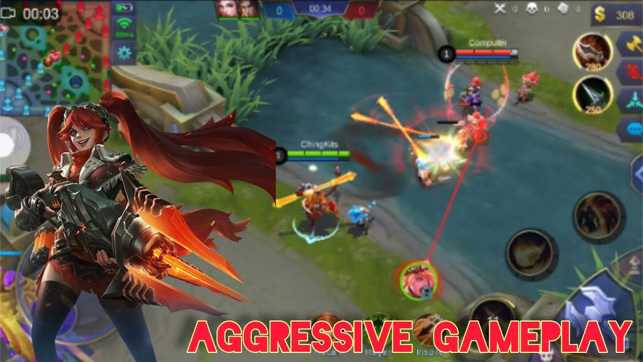 Best Match Ever - Mobile Legends Bang Bang - Layla Attacks and Defends ...