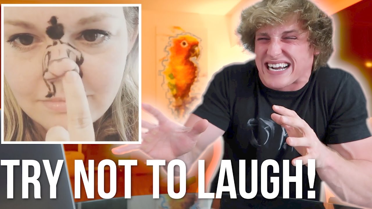 Try not to be. Try not laugh. try not to laugh. try not to laugh watching.