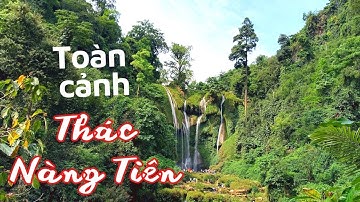 Toàn cảnh thác Nàng Tiên - Chiềng Khoa, Vân Hồ, Sơn La
