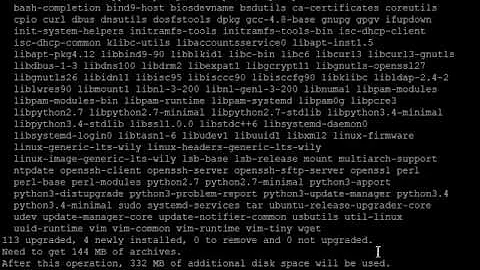 Ubuntu Server Upgrade 14.04 to 16.04