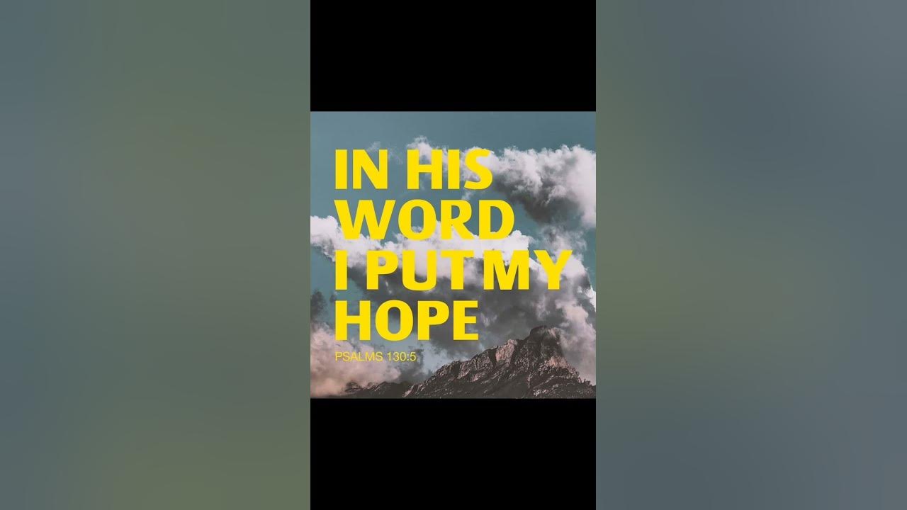 Psalms 130 5 NKJV bibleverse wait VerseOfTheDay YouTube psalms-130-5-nkjv-bibleverse-wait-verseoftheday-youtube