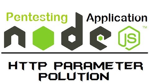 3. node web server - http parameter polution