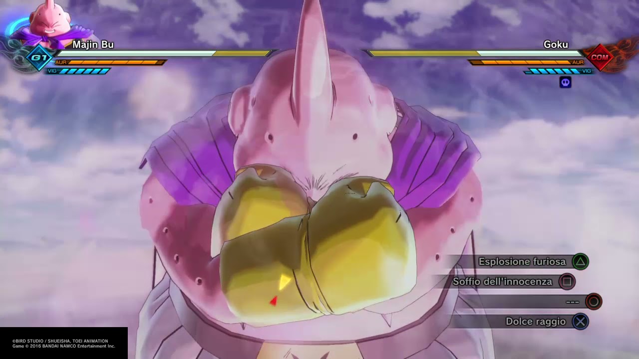 DB XENOVERSE 2 Majin Buu V1 moveset YouTube
