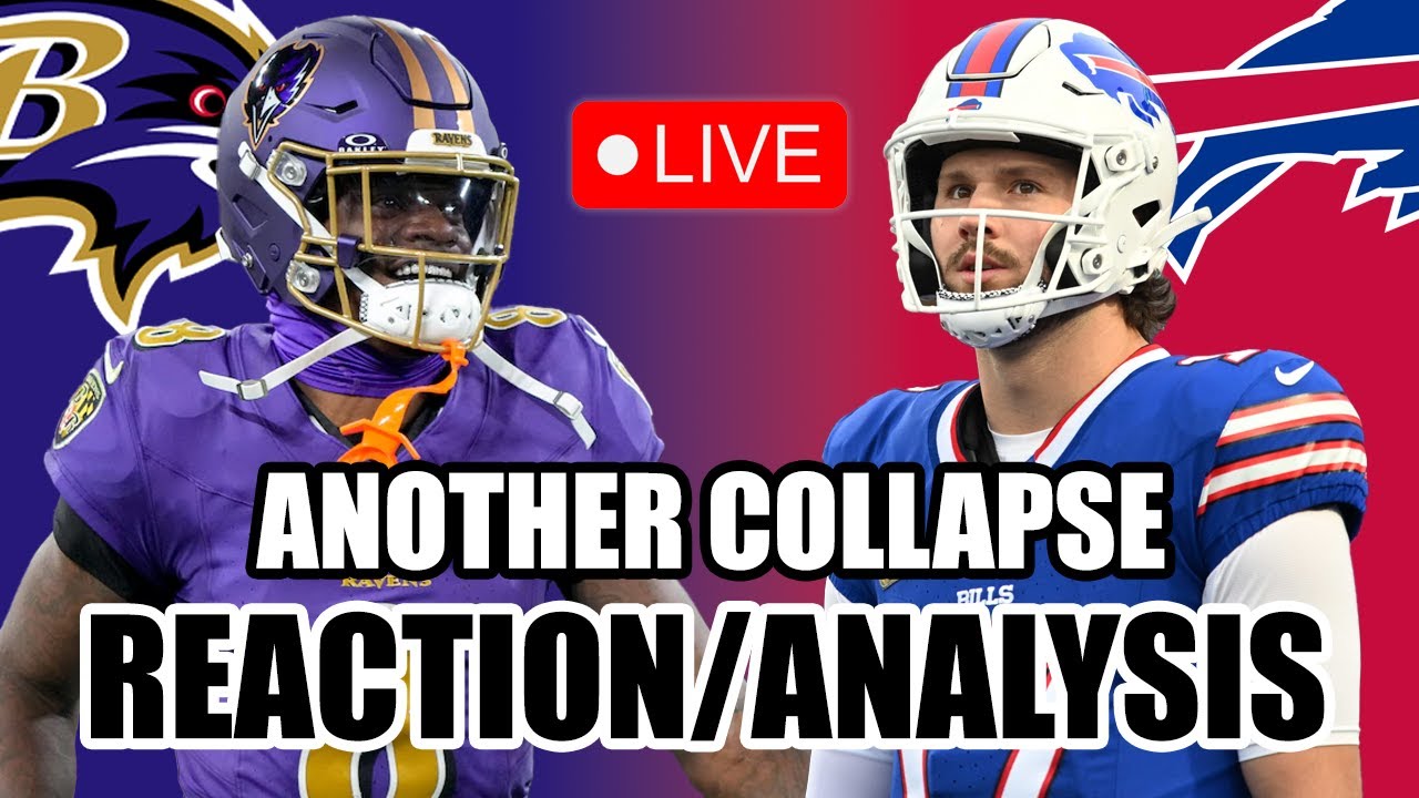 RAVENS WITH YET ANOTHER INSANE COLLAPSE! ANOTHER BLOWN LEAD! RAVENS BILLS REACTION AND RAVENS RANT