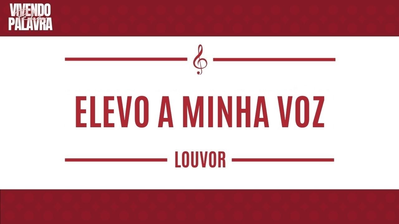 [LOUVOR] ELEVO A MINHA VOZ - ICM