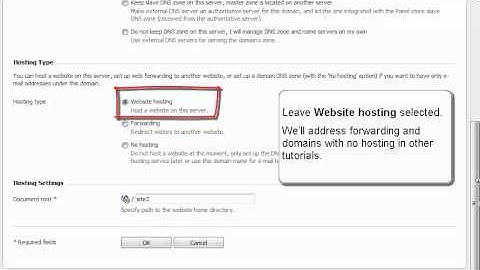 Plesk Panel 11 - Adding Websites (Domains).mp4