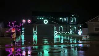KPOP Demon Hunters Mega Mashup - Halloween Lightshow