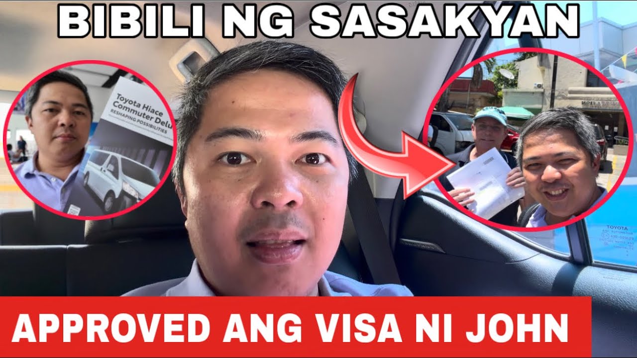 Approved Ang VISA ni JOHN sa PINAS 🇵🇭 + Bibili Ng Bagong Sasakyan | Euhannes & John 