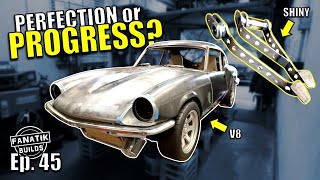 Chasing Perfection. The challenges of design.  V8 Pro Touring Triumph Build – Project GT6R – Ep45
