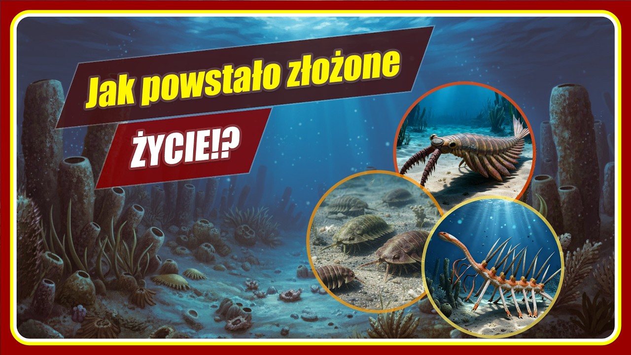 Kambr - eksplozja kambryjska, pierwsze duże drapieżniki - Historia Ziemi #6