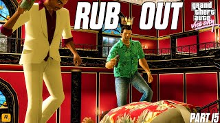 GTA Vice City Gameplay Mobile Walkthrough Part 15 Tommy Vercetti (RUB OUT) - FULL GAME.