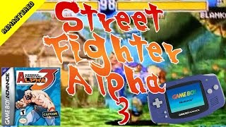 Street Fighter Alpha 3 Gameboy Advance CRGR Remastered   Classic Retro Game Room