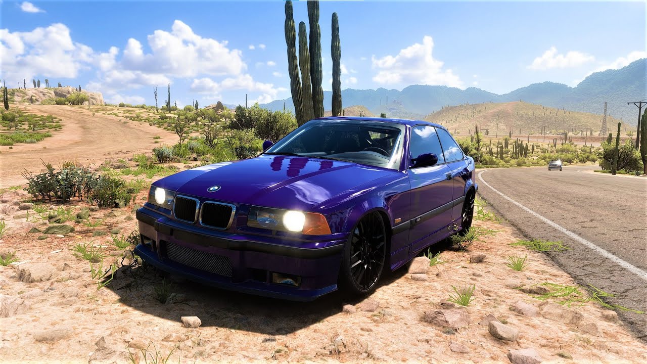 Forza Horizon 5 Drifting BMW E36 M3 Turbo (Steering Wheel + Shifter ...
