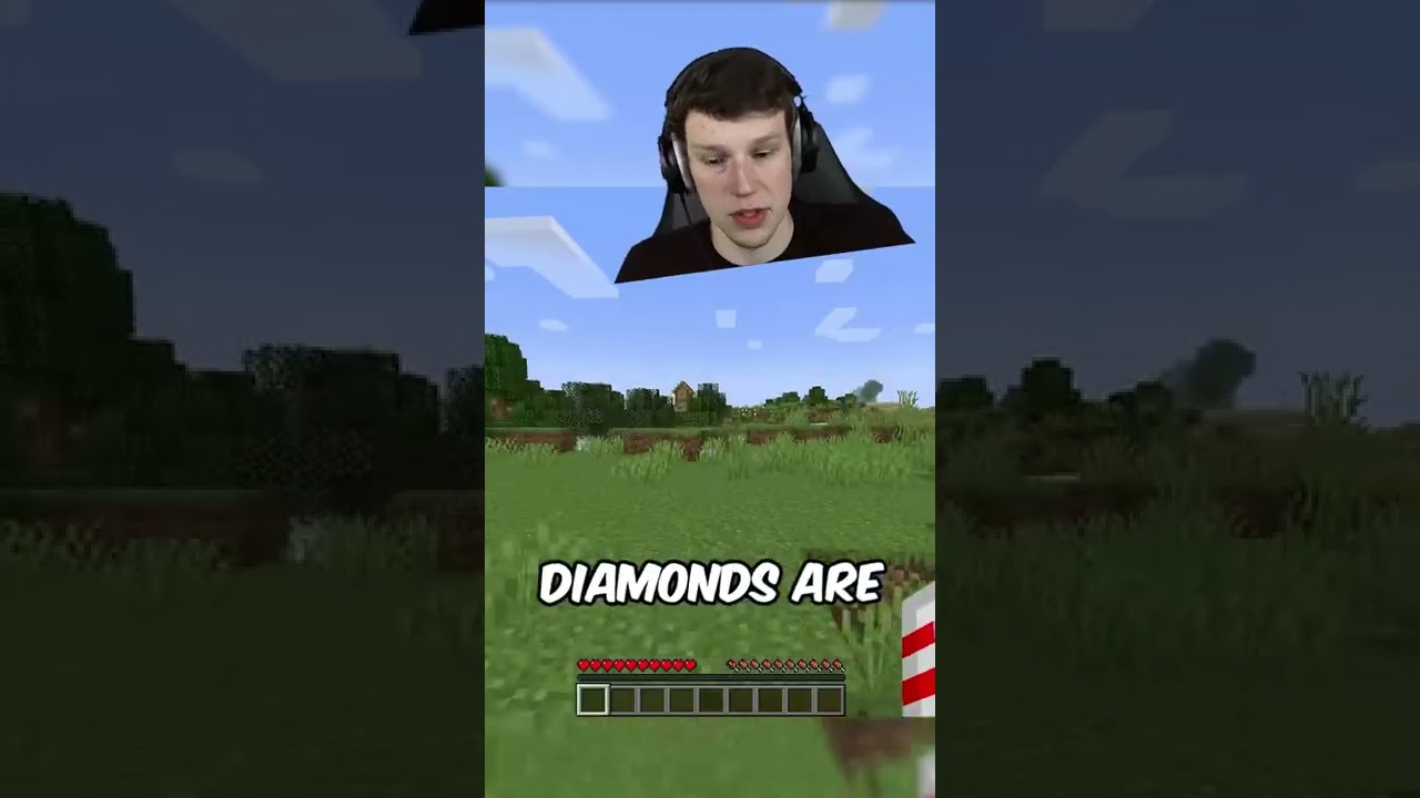 Minecraft, But Everything I Touch Turns to Diamonds!