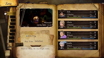 Bravely Default II: All Cutscenes (Chapter 4) - (Nintendo Switch)