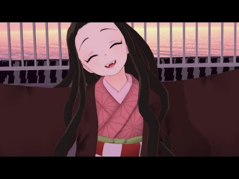 【鬼滅のMMD】世界は恋に落ちている　（カナヲ・禰豆子）