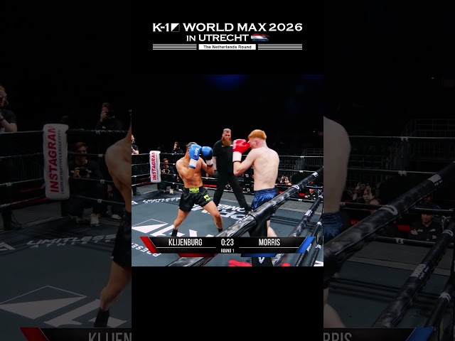 Jayjay Morris stops Joey Klijenburg after a bloody tournament war! ????????
