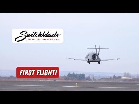 Switchblade Flying Sports Car Achieves First Flight