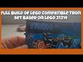 Full Build of Lego Compatible Tron set based on Lego Set Number 21314