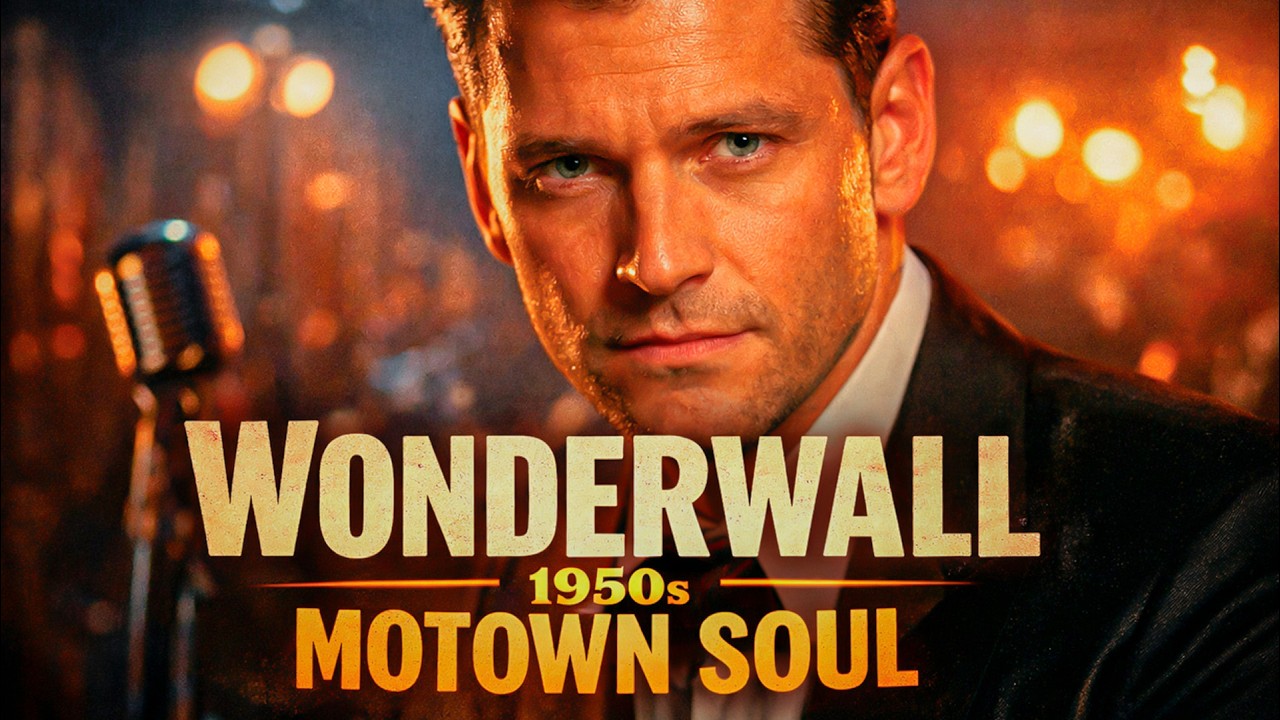 Wonderwall – 1950s Motown Soul Version | Vintage Reimagined Classic