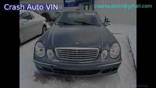 WDBUF87J16X195361 MERCEDES-BENZ 2006 E-CLASS