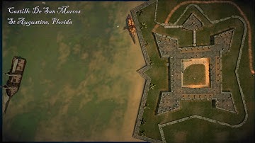 Castillo de San Marcos (St Augustine, Florida) - 1745