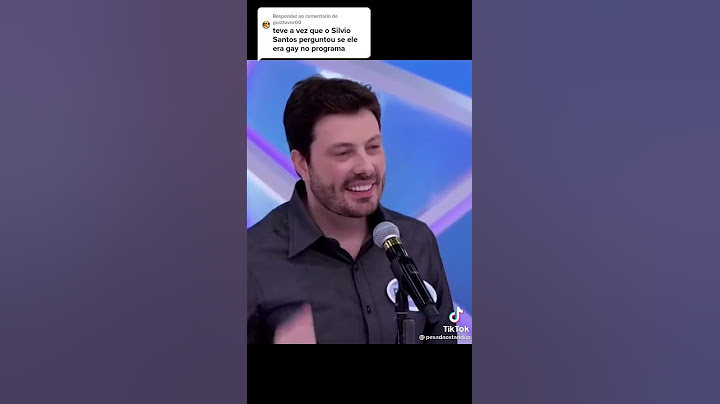 es que o silvio pergunta se vc é gay