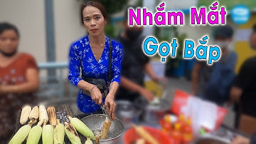 "Tây Thy" Cô Ba Trân Biểu Diễn Gọt Bắp Không Cần Nhìn | Bắp Nướng Cô Ba Miền Tây