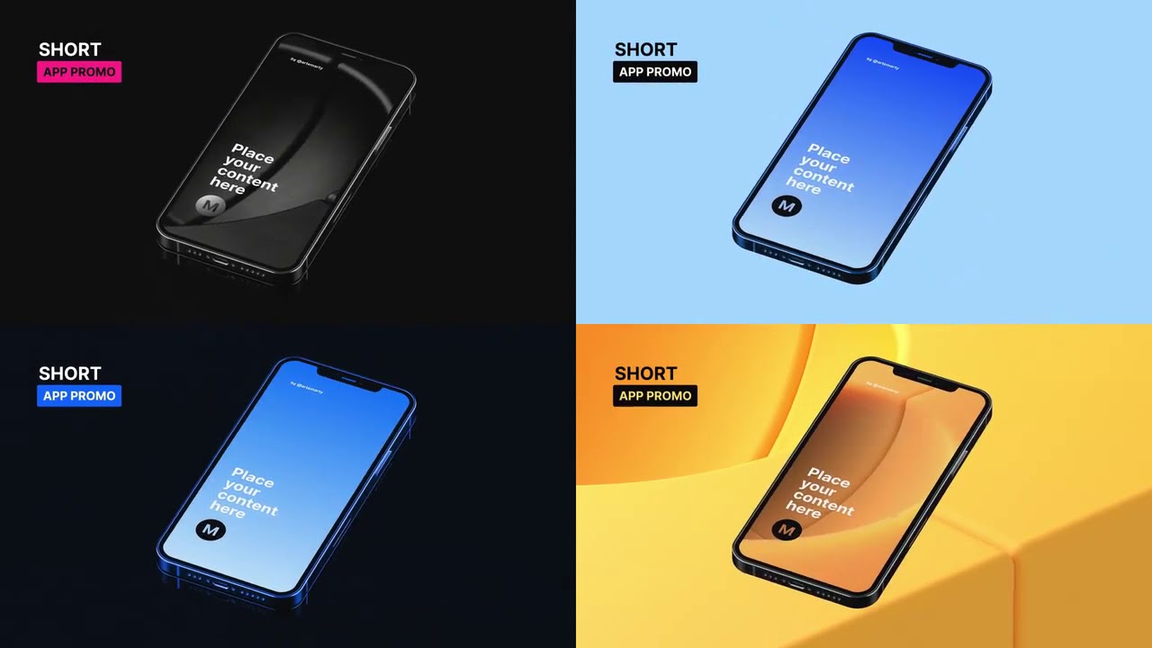 Short App Promo V2 | After Effects Templates - Motion Array 